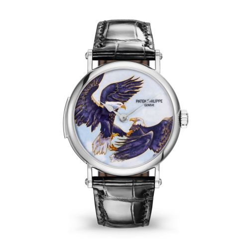 Patek Philippe Tourbillon Minute Repeater 5538 Eagles in Flight 5538G-010