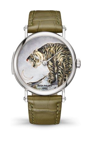 Patek Philippe Tourbillon Minute Repeater 5538 Tiger 5538G-016