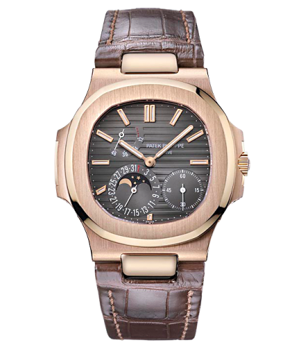 Patek Philippe Nautilus 5712 Rose Gold / Brown 5712R-001
