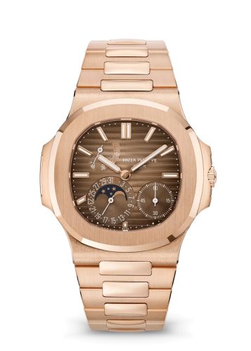 Patek Philippe Nautilus 5712 Rose Gold / Brown 5712/1R-001