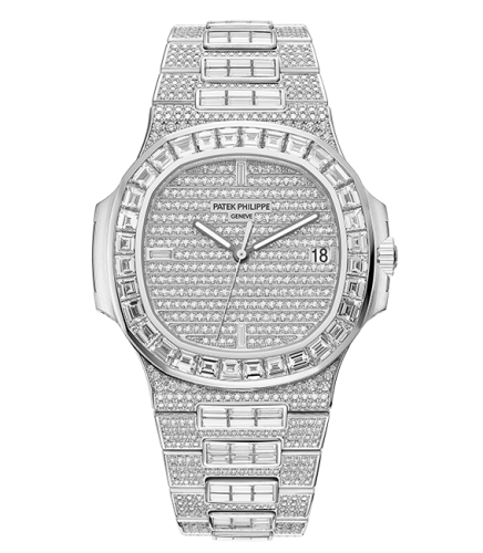 Patek Philippe Nautilus 5719 White Gold / Diamonds 5719/10G-010