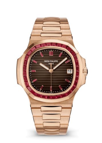 Patek Philippe Nautilus 5723 Rose Gold - Ruby / Brown 5723/112R-001