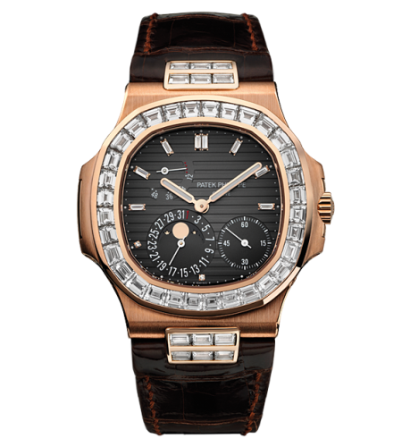 Patek Philippe Nautilus 5724 Rose Gold / Brown 5724R-001