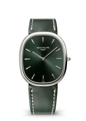 Patek Philippe Golden Ellipse 5738 White Gold / Olive 5738G-001