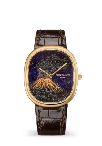 Patek Philippe Golden Ellipse 5738 Yellow Gold / Mount Merapi 5738/50J-010