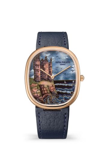 Patek Philippe Golden Ellipse 5738 Rose Gold / Donjons on the Cliff 5738/50R-021