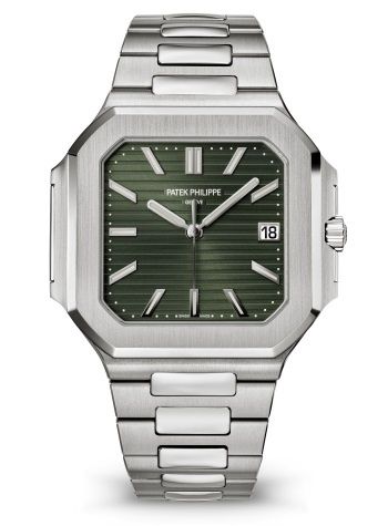 Patek Philippe Cubitus Date 45 Stainless Steel / Green 5821/1A-001