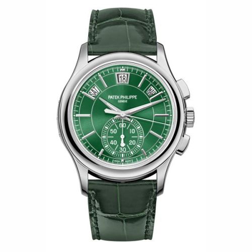 Patek Philippe Annual Calendar Chronograph 5905 Platinum / Green 5905P-014