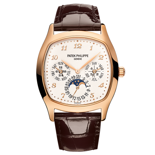 Patek Philippe Perpetual Calendar 5940R Rose Gold / Silver 5940R-001