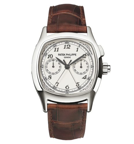 Patek Philippe Split-Seconds Chronograph 5950 Stainless Steel / Silver 5950A-001