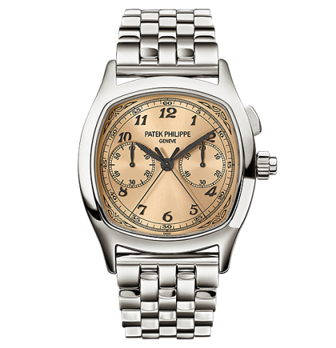 Patek Philippe Split-Seconds Chronograph 5950 Stainless Steel / Bronze / Bracelet 5950/1A-011