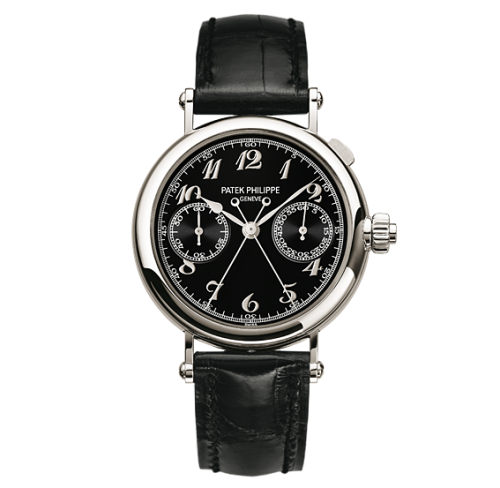 Patek Philippe Split-Seconds Chronograph 5959 Platinum / Black 5959P-011