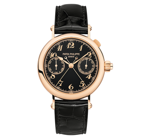 Patek Philippe Split-Seconds Chronograph 5959 Rose Gold / Black 5959R-001