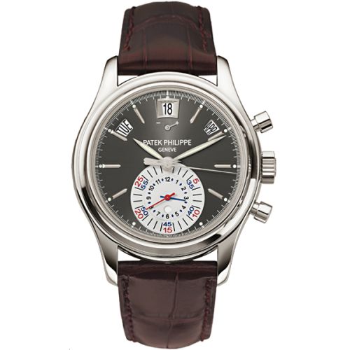 Patek Philippe Annual Calendar Chronograph 5960 Platinum / Grey 5960P-001