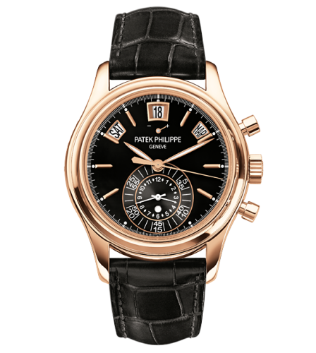 Patek Philippe Annual Calendar Chronograph 5960 Rose Gold / Black 5960R-010