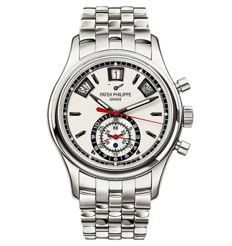 Patek Philippe Annual Calendar Chronograph 5960 Stainless Steel / Silver 5960/1A-001