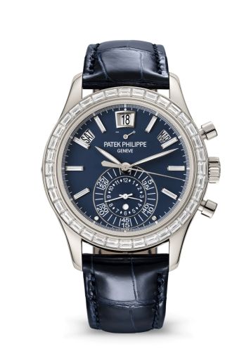 Patek Philippe Annual Calendar Chronograph 5961 Platinum / Blue 5961P-001