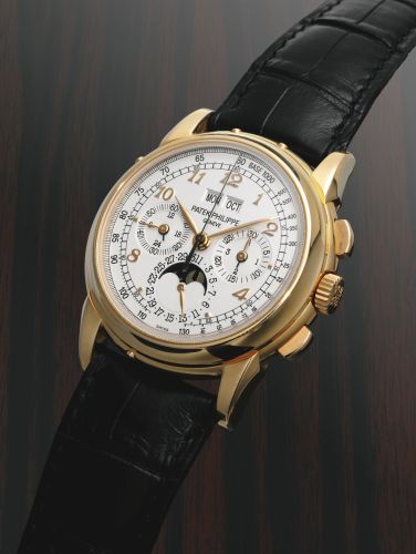 Patek Philippe Perpetual Calendar Chronograph 5970 Rose Gold / Silver Breguet 5970R-EC