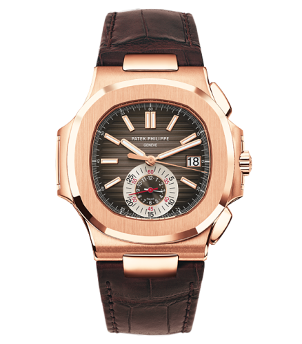 Patek Philippe Nautilus 5980 Rose Gold / Strap 5980R-001