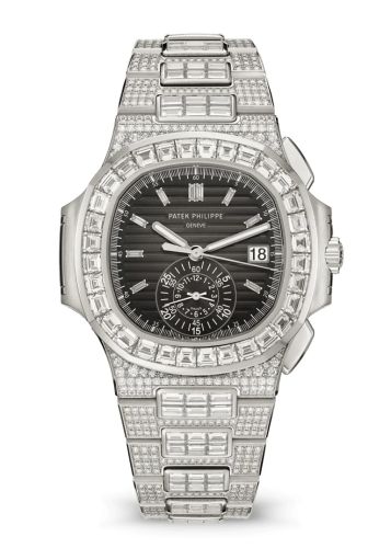 Patek Philippe Nautilus 5980 White Gold - Diamond / Black 5980/1400G-010