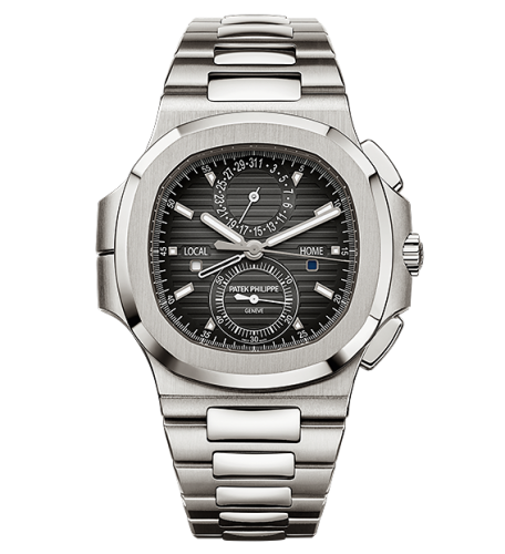 Patek Philippe Nautilus Travel Time Stainless Steel / Black 5990/1A-001