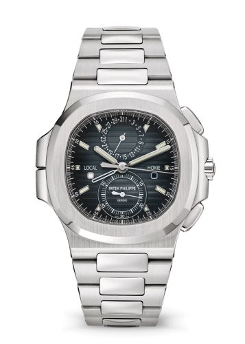 Patek Philippe Nautilus Travel Time Stainless Steel / Blue 5990/1A-011