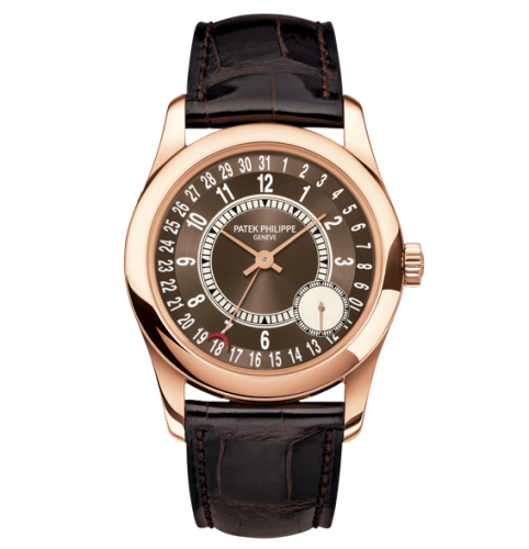 Patek Philippe Calatrava 6000 Red Gold / Brown 6000R-001