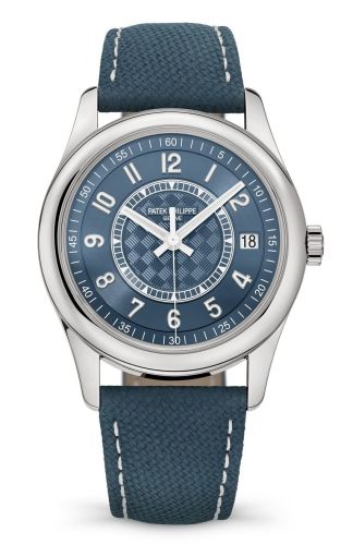 Patek Philippe Calatrava Stainless Steel / Blue 6007A-001