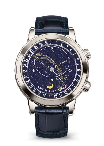 Patek Philippe Celestial 6102 Platinum / Blue 6102P-001