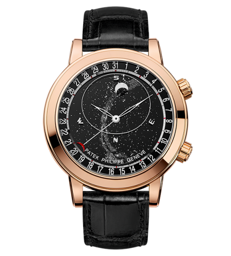 Patek Philippe Celestial 6102 Rose Gold / Black 6102R-001