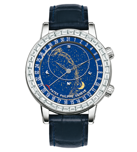 Patek Philippe Celestial 6104 White Gold / Blue 6104G-001