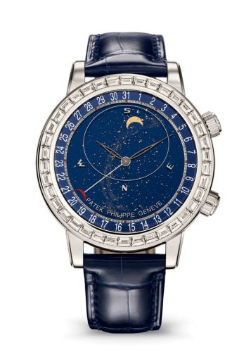 Patek Philippe Celestial 6104 Platinum - Diamond / Blue 6104P-010