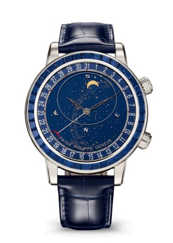 Patek Philippe Celestial 6104 Platinum - Sapphire / Blue 6104/11P-010