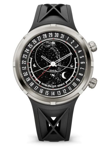 Patek Philippe Celestial Sunrise and Sunset 6105 White Gold / Black 6105G-001
