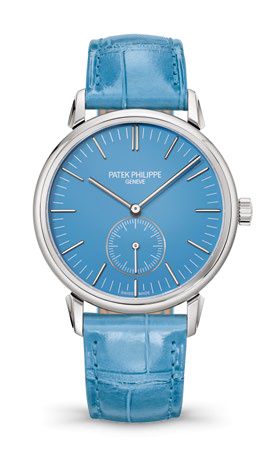 Patek Philippe Calatrava 6127 White Gold / Light Blue / Tokyo 2023 6127G-010
