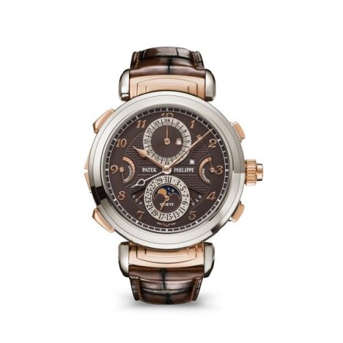 Patek Philippe Grandmaster Chime 6300 Rose Gold - White Gold / Brown 6300GR-001