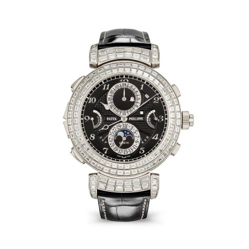 Patek Philippe Grandmaster Chime 6300 White Gold - Diamond / Black 6300/400G-001