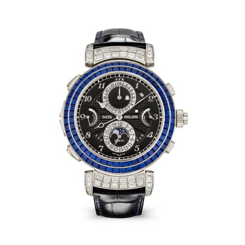 Patek Philippe Grandmaster Chime 6300 White Gold - Sapphire / Black 6300/401G-001