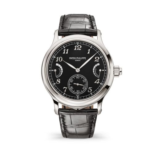 Patek Philippe Sonnerie Minute Repeater Platinum / Black 6301P-001