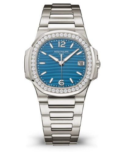 Patek Philippe Nautilus 7010 White Gold / Azure Blue 7010/1G-013