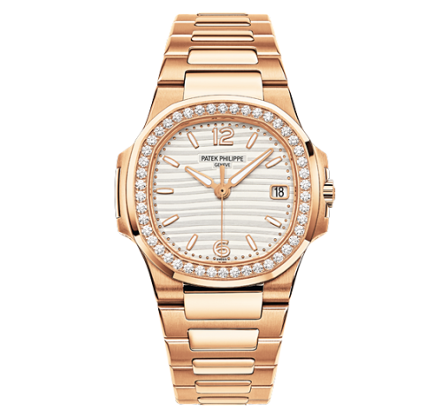 Patek Philippe Nautilus 7010 Rose Gold / White 7010/1R-011