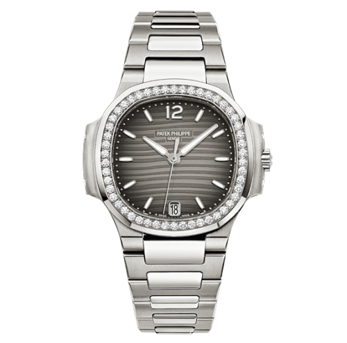 Patek Philippe Nautilus 7018 Stainless Steel / Gray 7018/1A-011