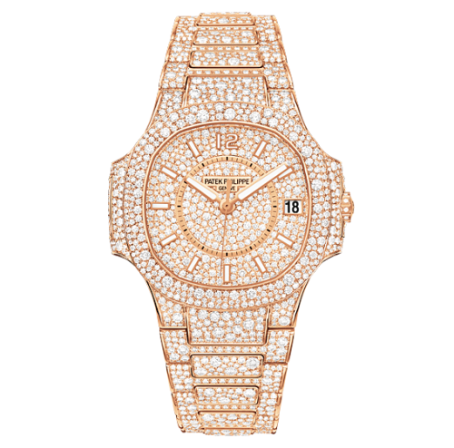 Patek Philippe Nautilus 7021 Rose Gold / Diamond 7021/1R-001