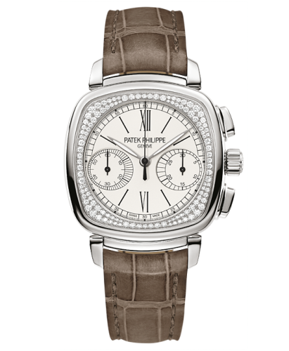 Patek Philippe Chronograph 7071 White Gold Silver 7071G-001