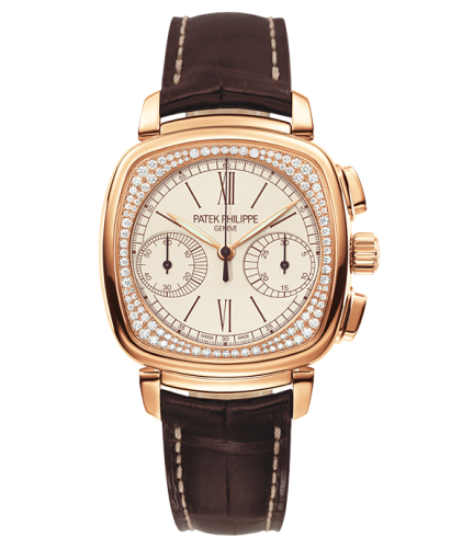 Patek Philippe Chronograph 7071 Rose Gold Silver 7071R-001