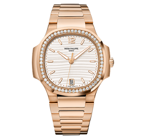 Patek Philippe Nautilus 7118 Rose Gold / Silver 7118/1200R-001
