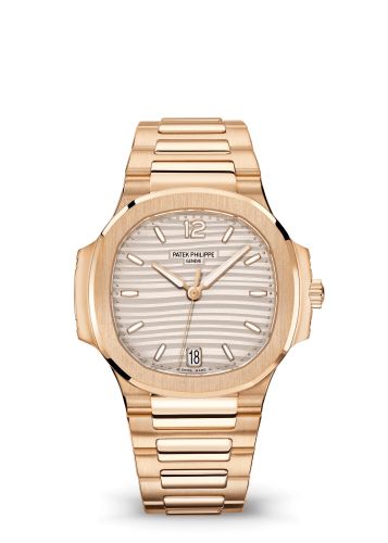 Patek Philippe Nautilus 7118 Rose Gold / Silver 7118/1R-001