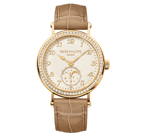 Patek Philippe Moonphase 7121 Yellow Gold / Cream 7121J-001