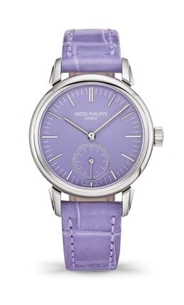 Patek Philippe Calatrava 7127 White Gold / Lilac / Tokyo 2023 7127G-010