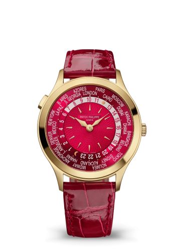 Patek Philippe World Time 7129 Yellow Gold / Red 7129J-001